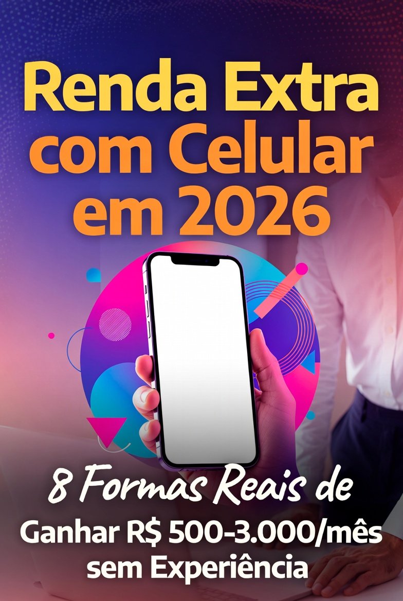 Renda Extra com Celular em 2026 8 Formas Reais de Ganhar R$ 500–3.0...