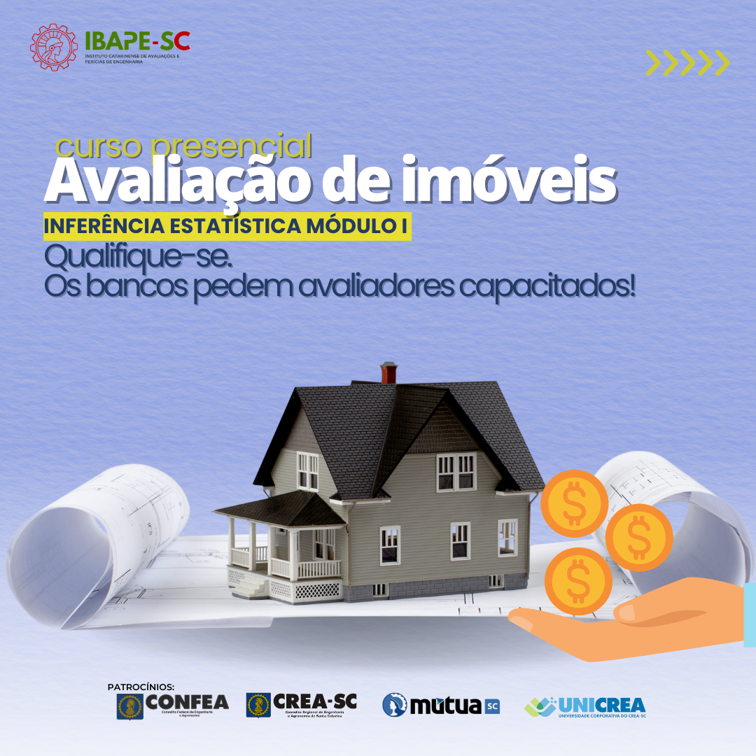 Curso Presencial Engenharia de Avaliação de Imóveis - Inferência Es...