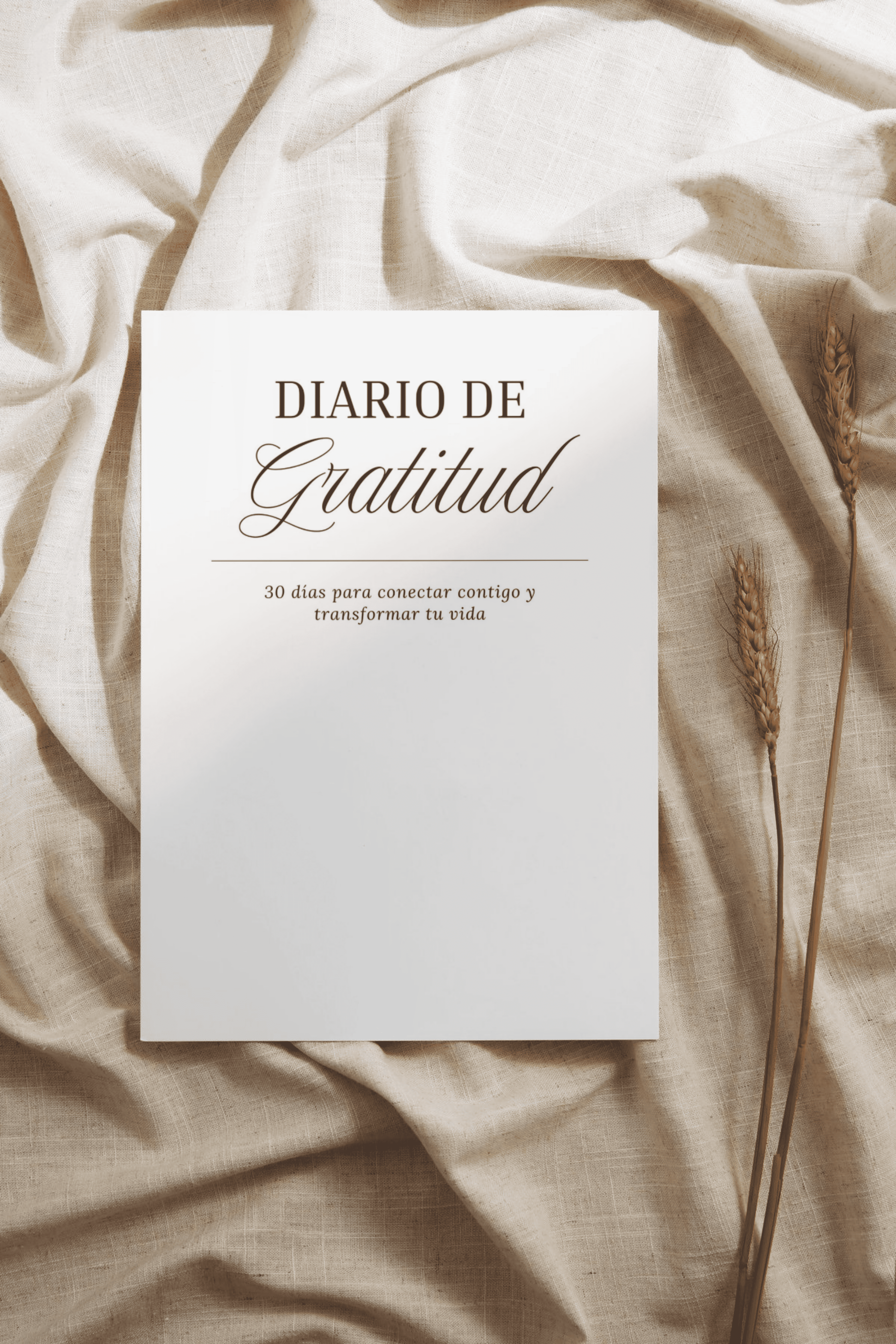 Diario de Gratitud 30 días - Transforma tu energía y conecta contig...