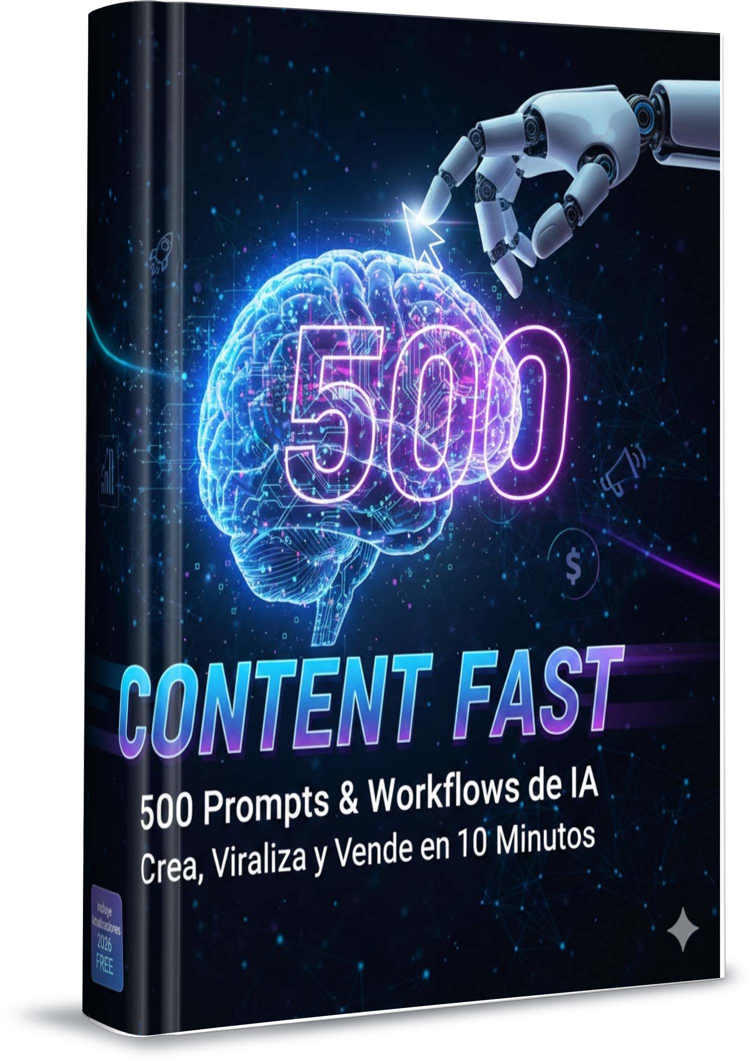 CONTENT FAST Prompts y Workflows de IA para Crear, Viralizar y Vend...