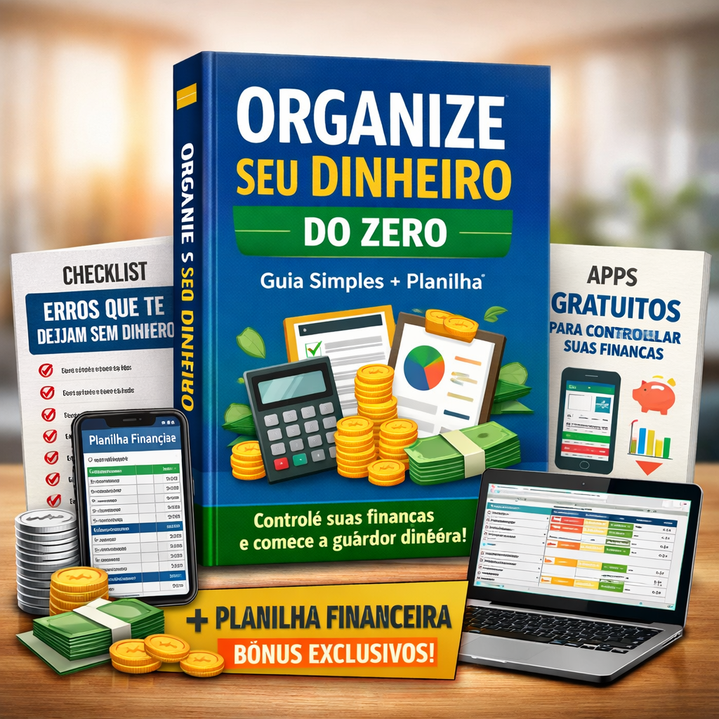 Organize Seu Dinheiro do Zero (Guia Simples + Planilha) | Hotmart