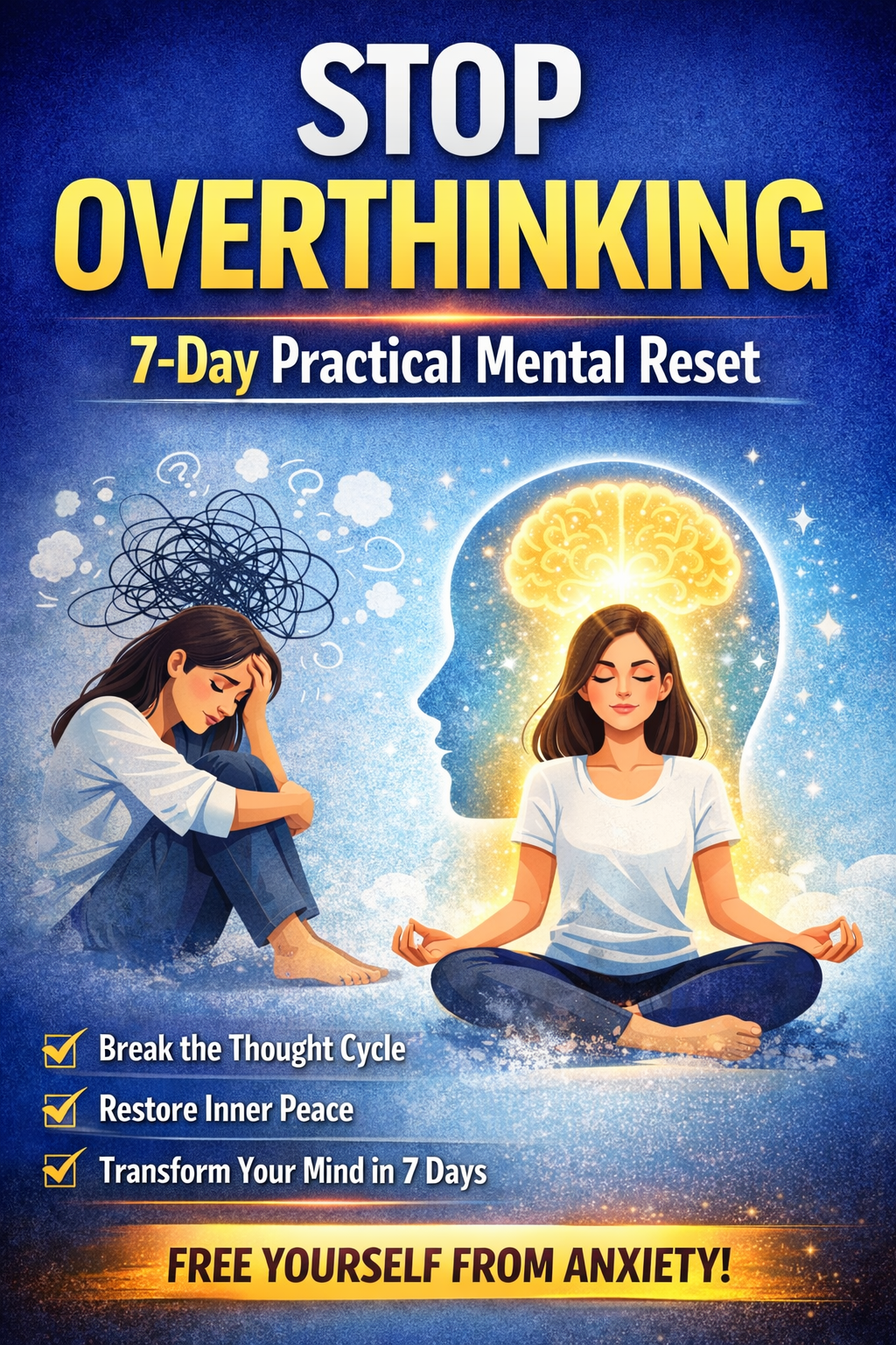 Stop Overthinking: 7 Day Method to Calm Your Mind and Reduce Anxiet...