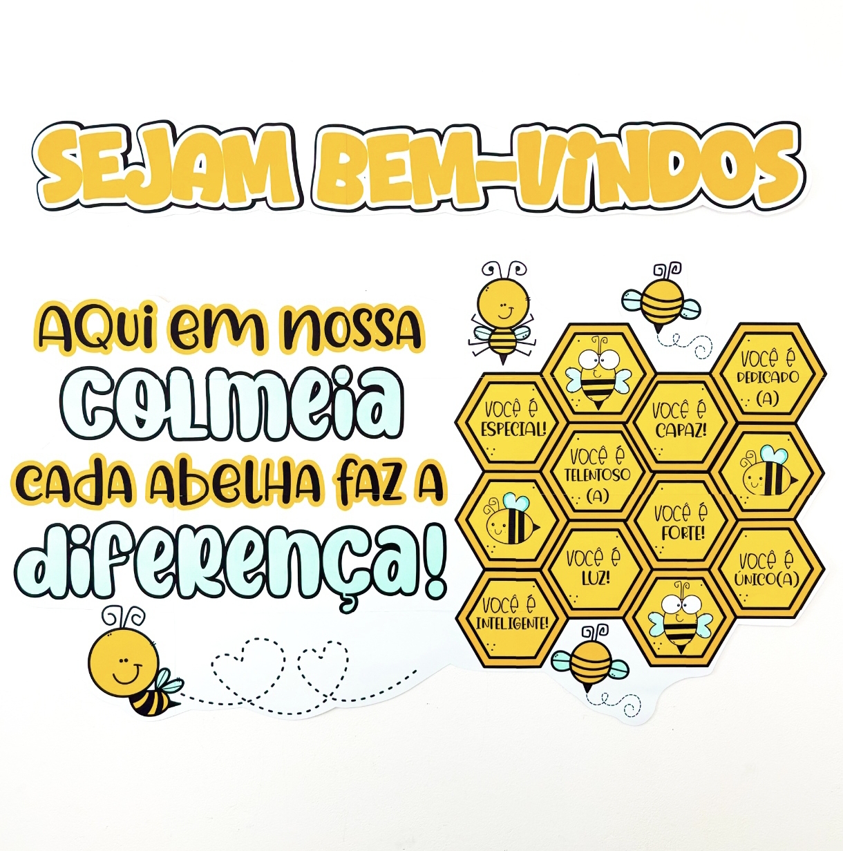 PAINEL SEJAM BEM-VINDOS COLMEIA
