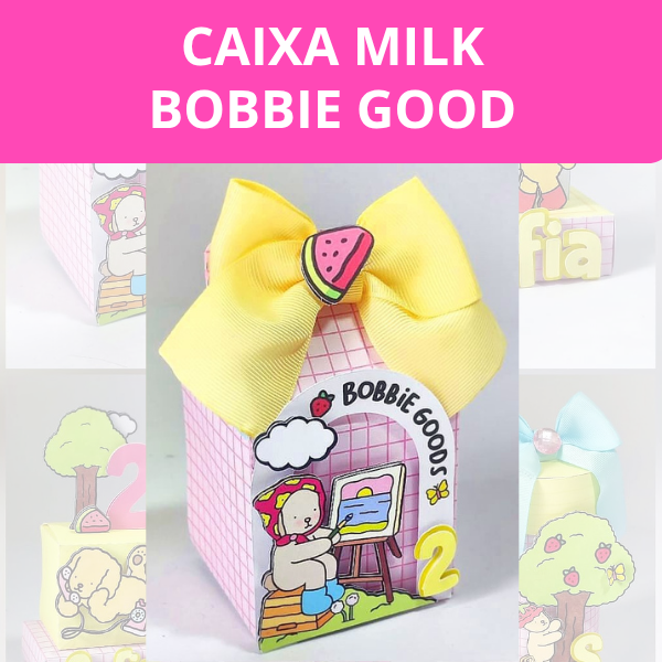 CAIXA MILK BOBBIE GOODS - DRYELLE MAYARA | Hotmart