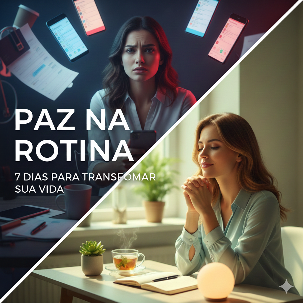 Paz na Rotina: Vença a Ansiedade em 7 Dias | Hotmart