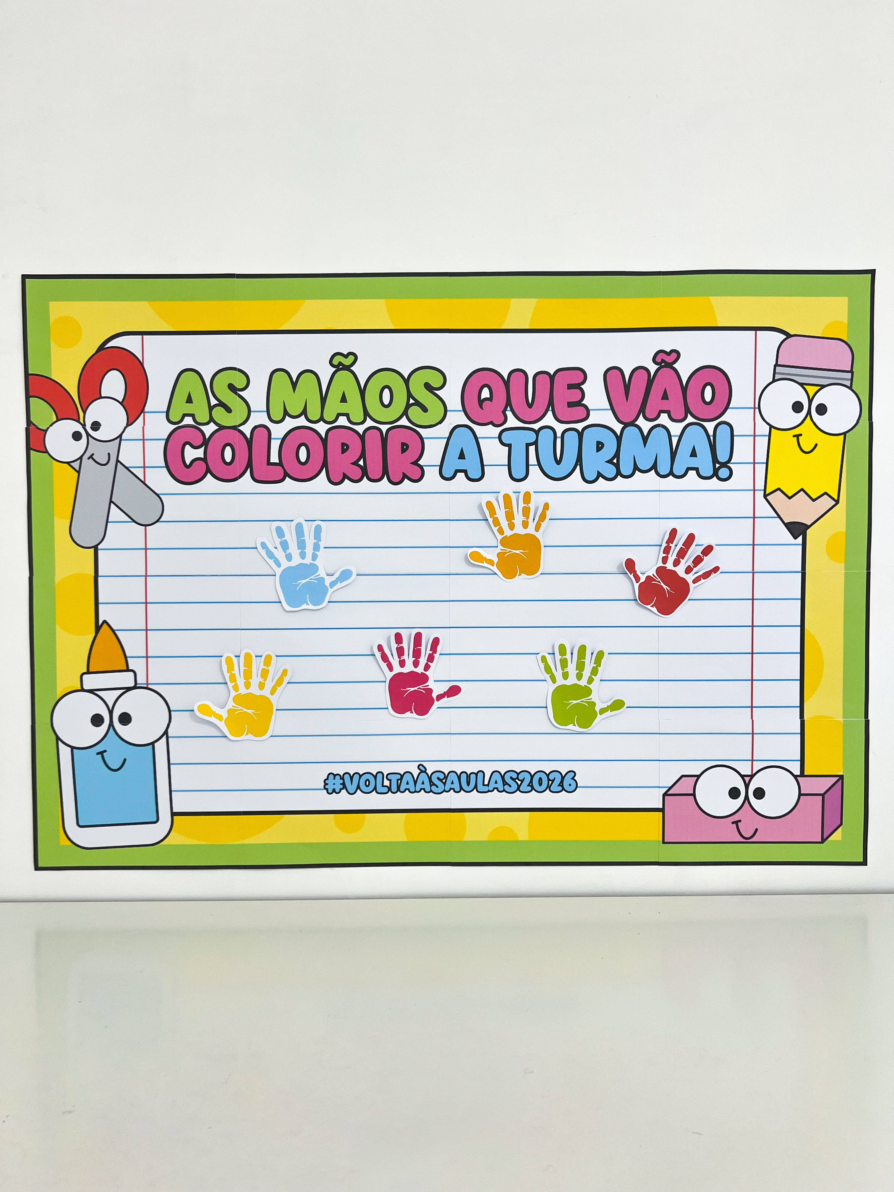 CARTAZ COLABORATIVO VOLTA ÀS AULAS 2026