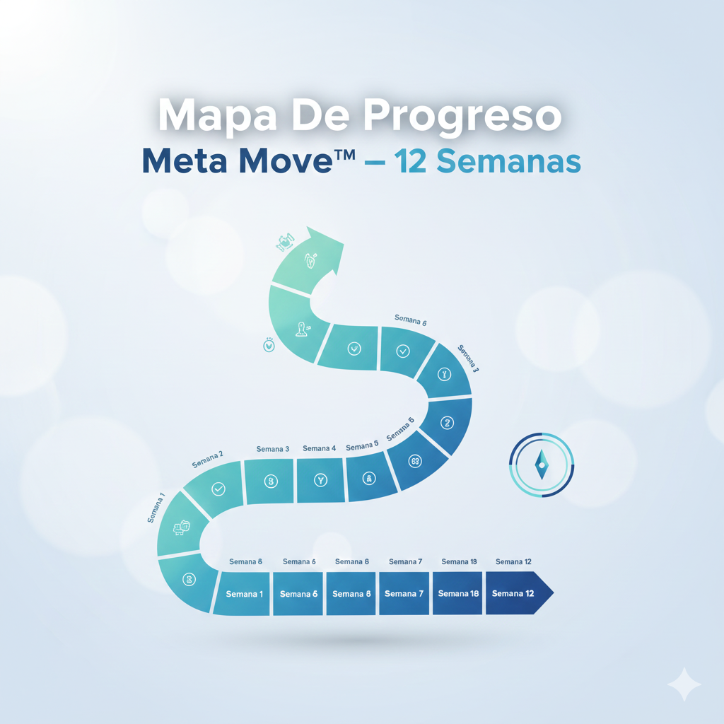 Mapa de Progreso MetaMove™ – 12 Semanas - Luis M | Hotmart