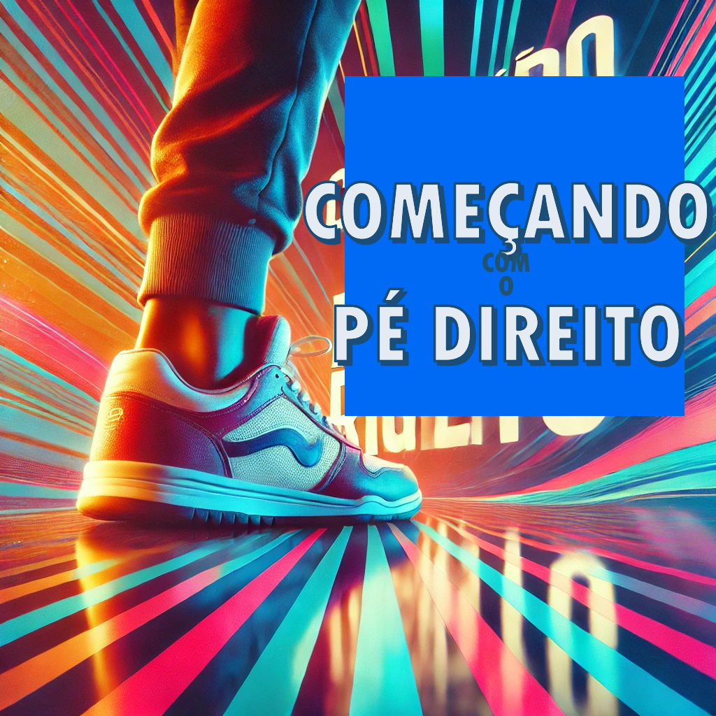 COMEÇANDO COM O PÉ DIREITO