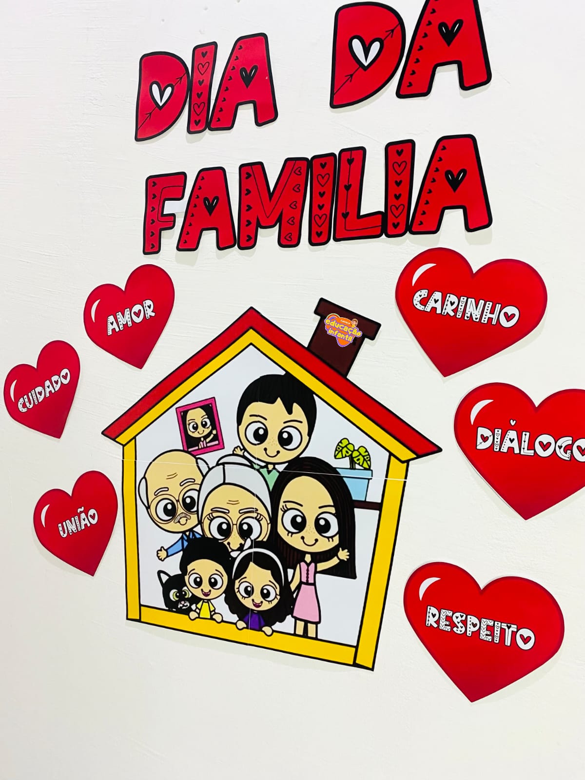 Painel Dia da Família* - ESPAÇO VENDAS DE MATERIAIS DIGITAIS | Hot...