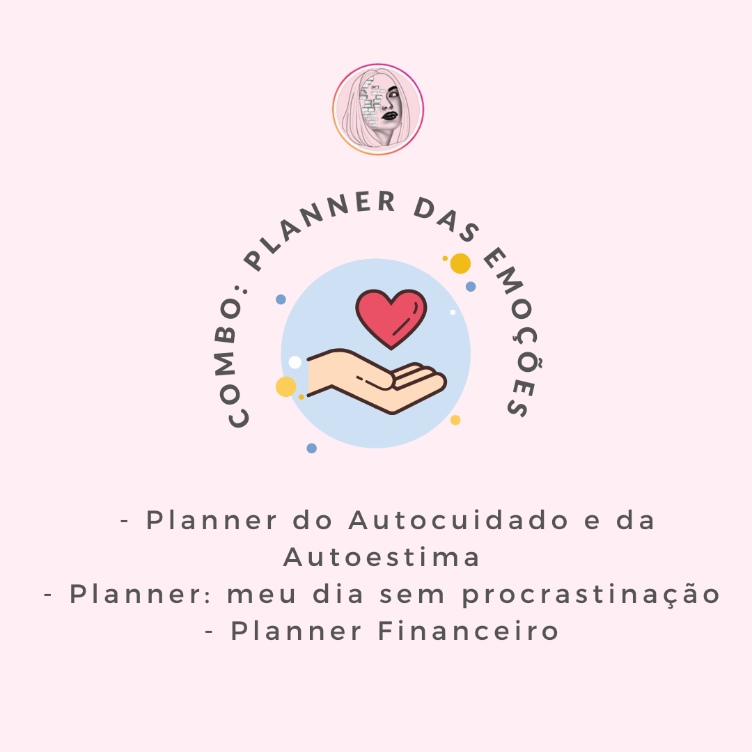 Combo planner das emo es reconstruindo a mente hotmart