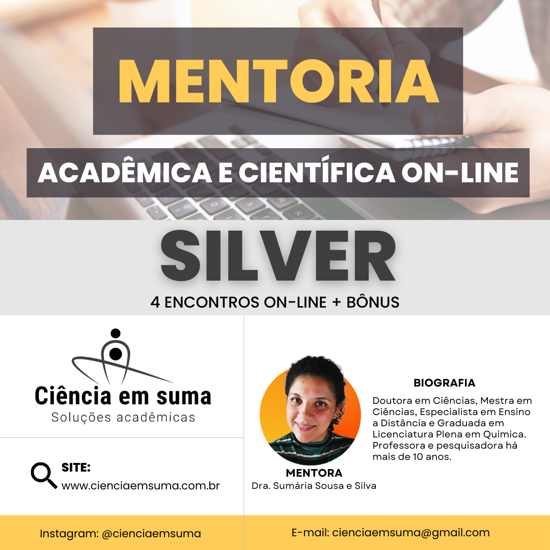 Imagem de capa para o Serviço online Mentoria Acadêmica e Científica Silver