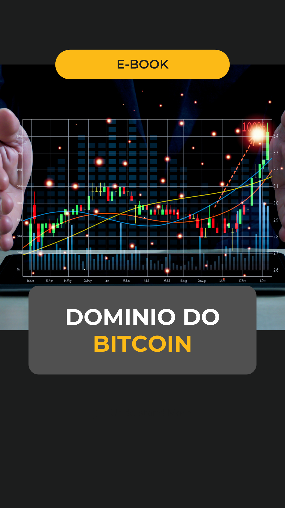 Imagem de capa para o Ebook Dominio do Bitcoin 