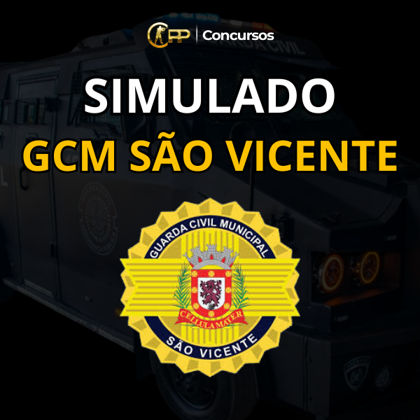 Simulado GCM São Vicente - SP - CPP Concursos | Hotmart