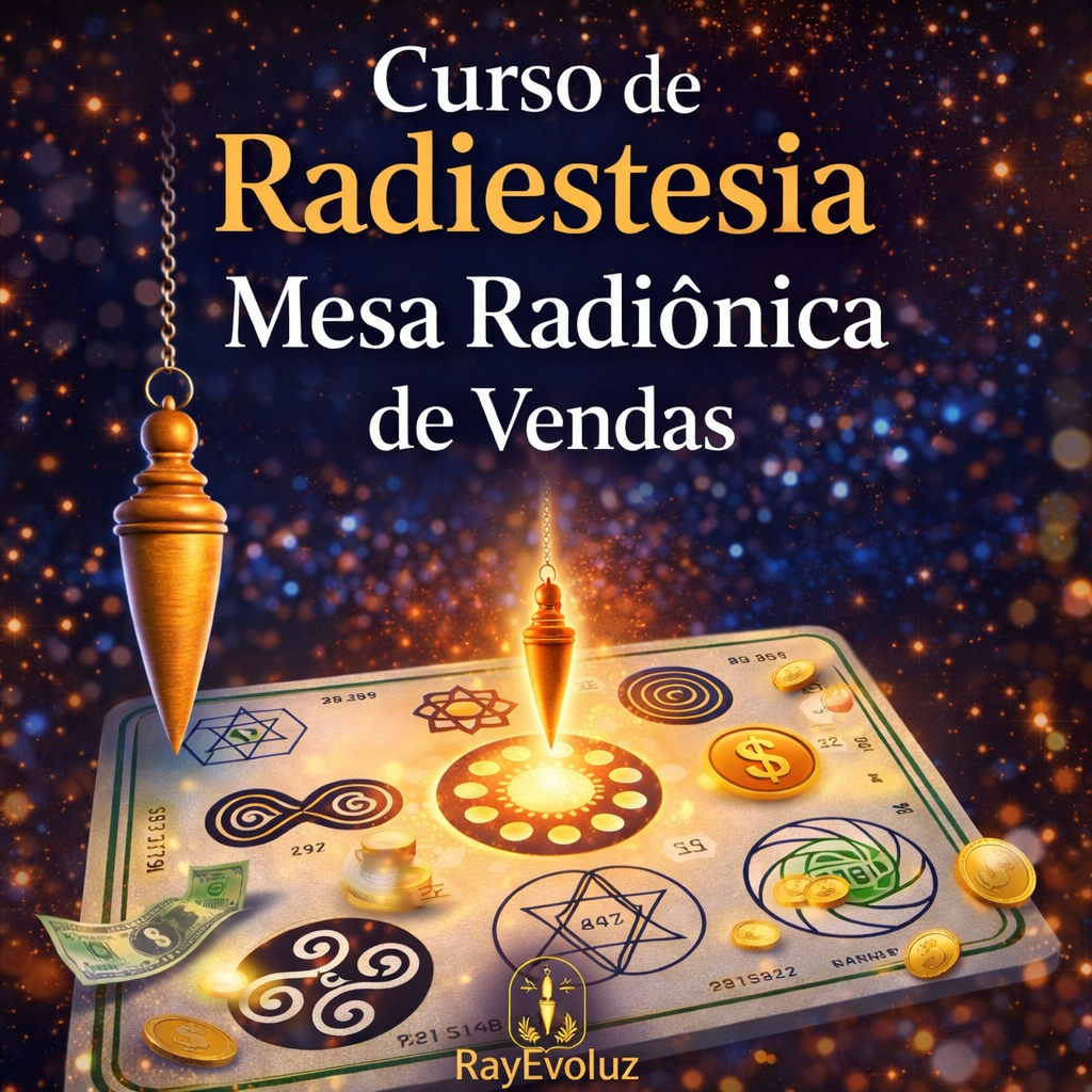 Formação em Radiestesia e Mesa Radiônica de Vendas – Método RayEvoluz