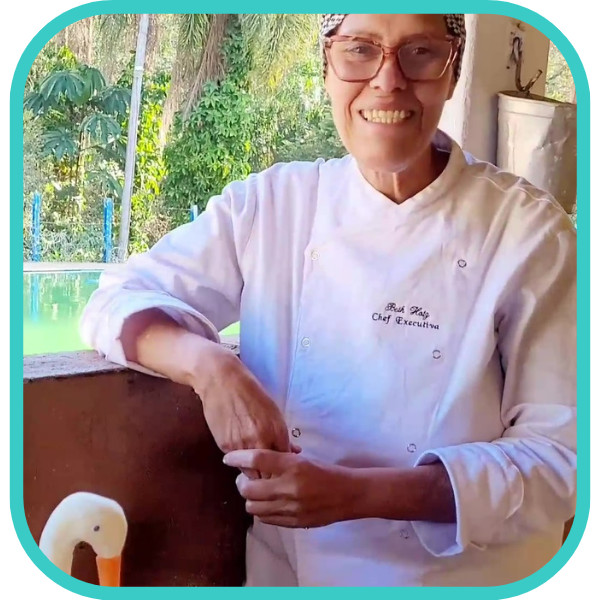 Imagem de capa para o Curso online Curso de Esculturas em Frutas e Legumes com a Chef Garde Manger Beth Hotz