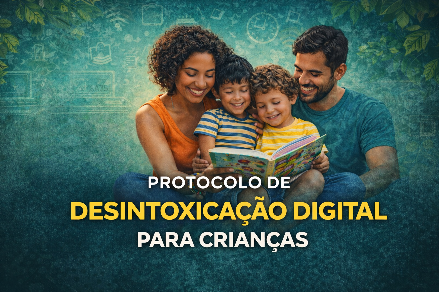 Protocolo de Desintoxicação Digital Infantil em 7 Dias