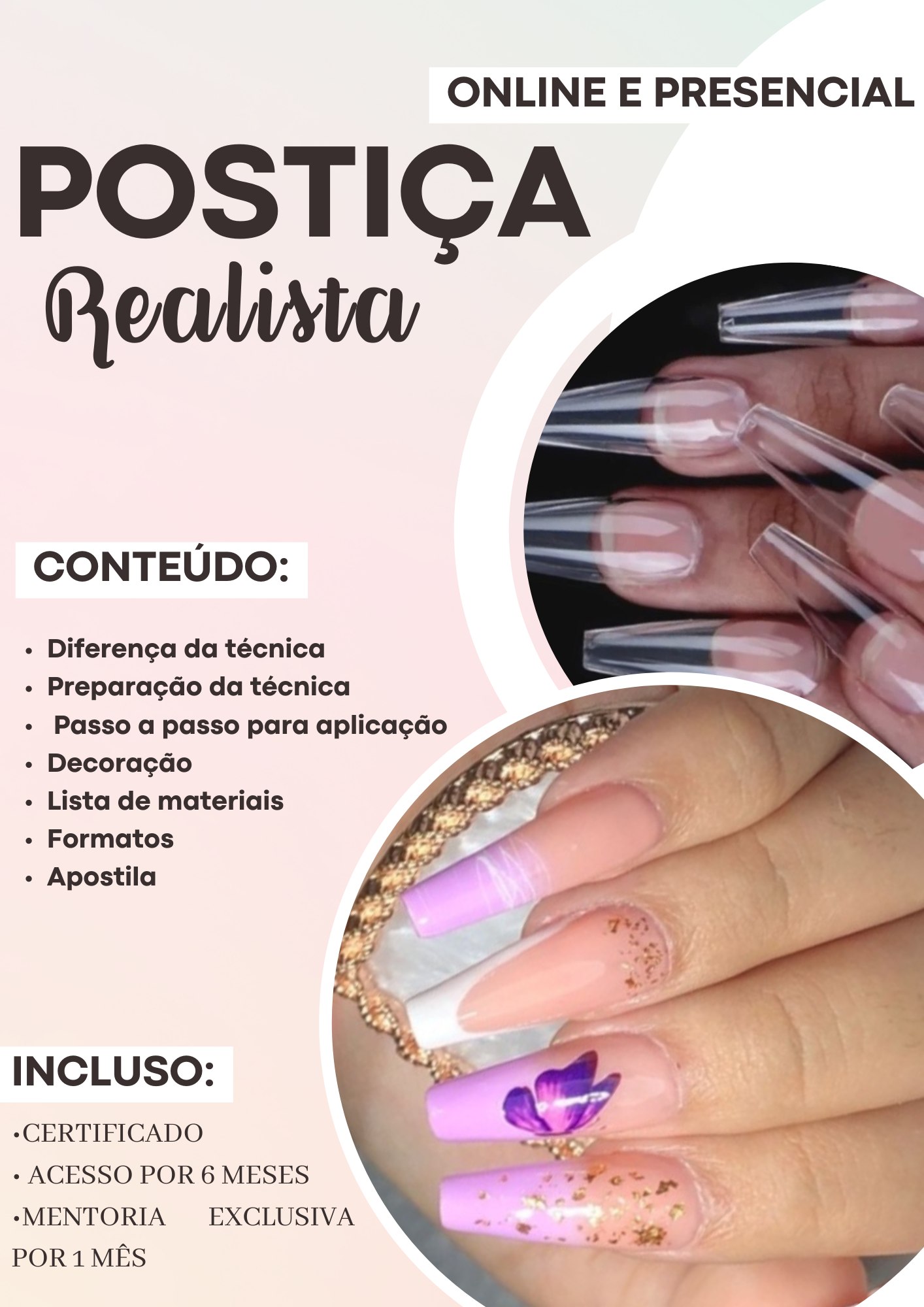POSTIÇA REALISTA - Júlia Cristina Souza Cruz | Hotmart