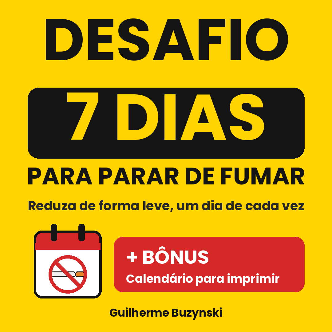 7 Dias para Parar de Fumar - O Desafio