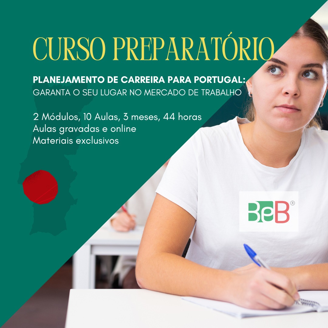 Imagem de capa para o Curso online Módulo I: Preparação para o Mercado de Trabalho em Portugal | Curso Planejamento de Carreira para Portugal 