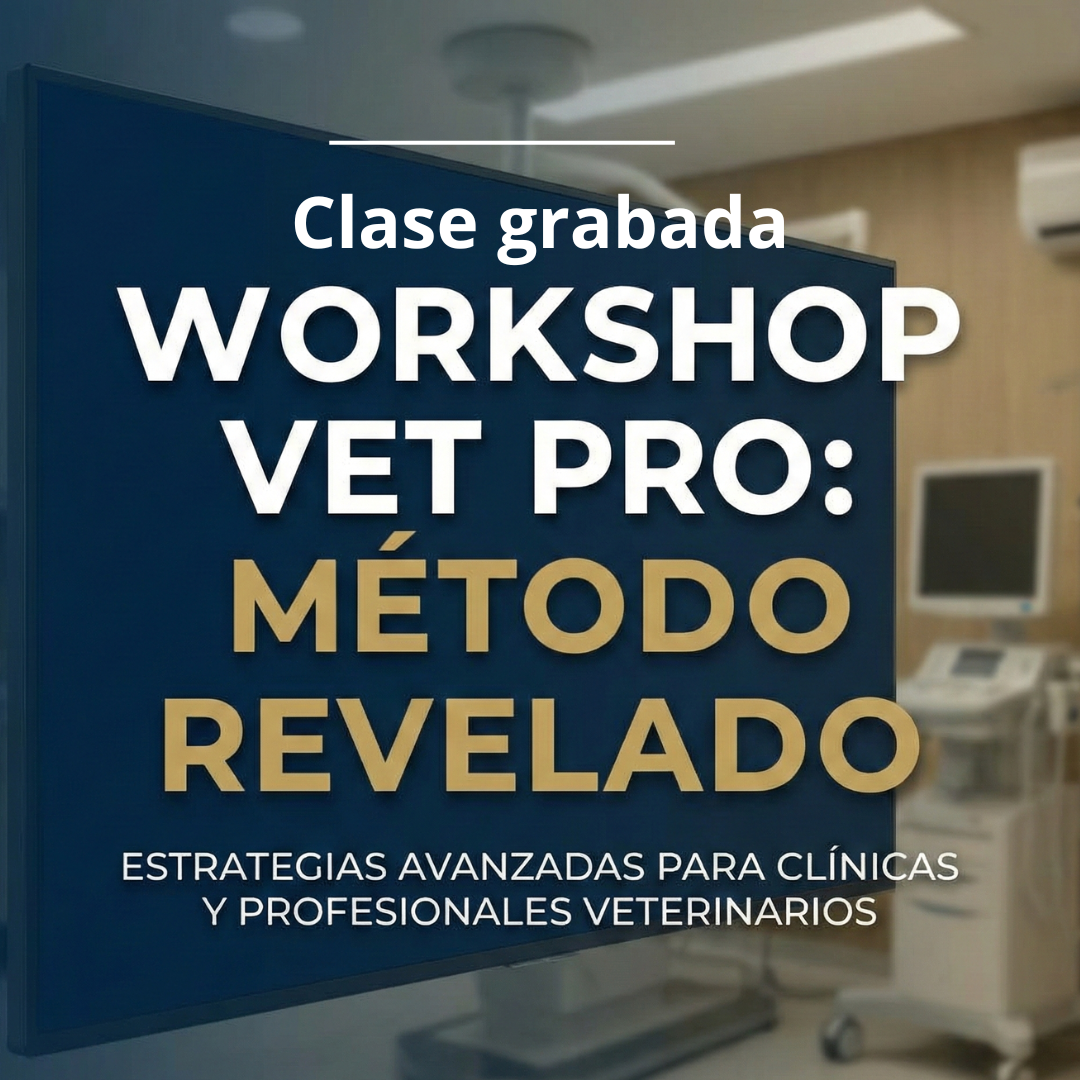 Vetpro Lessons Clases grabadas Método Vet Pro - MDC Company LLC | Hotmart