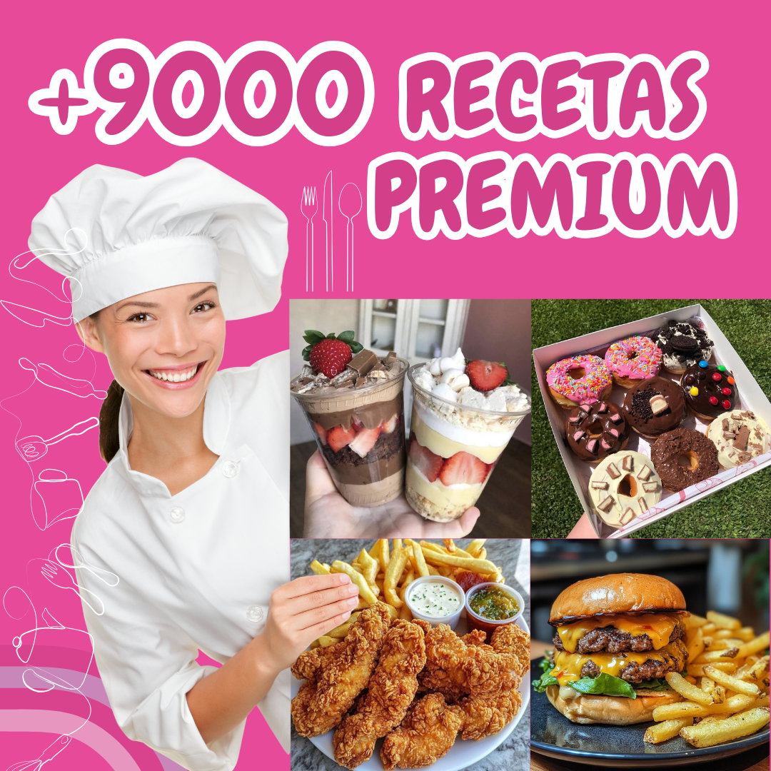 RECETAS PREMIUM +9000 - BRAYAN ROJAS POMA | Hotmart