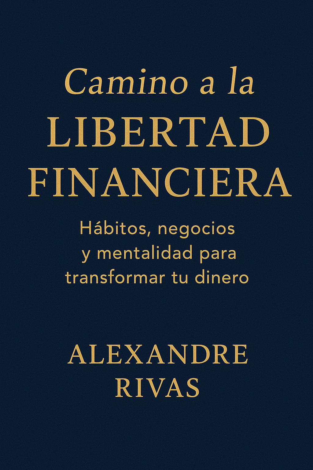 Camino a la libertad financiera: hábitos, negocios y mentalidad par...