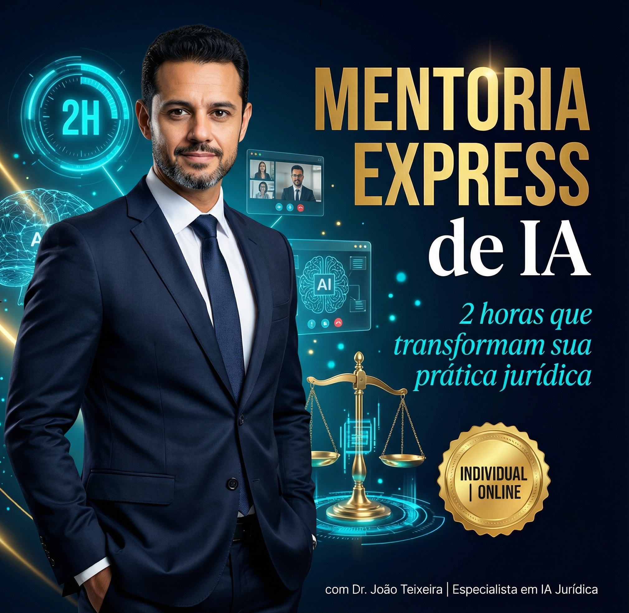 Mentoria Express de IA — 2 horas individuais