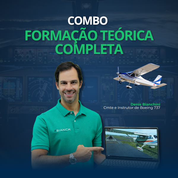 Combo Teórico - Formação Completa na Aviação