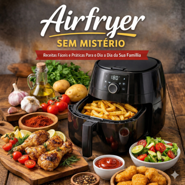 Air Fryer Sem Mistério - Receitas Faceis e Práticas Para o Dia a Dia da Sua Familia