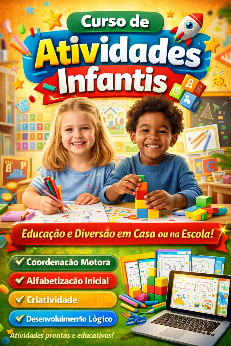 🎨 Curso de Atividades Infantis