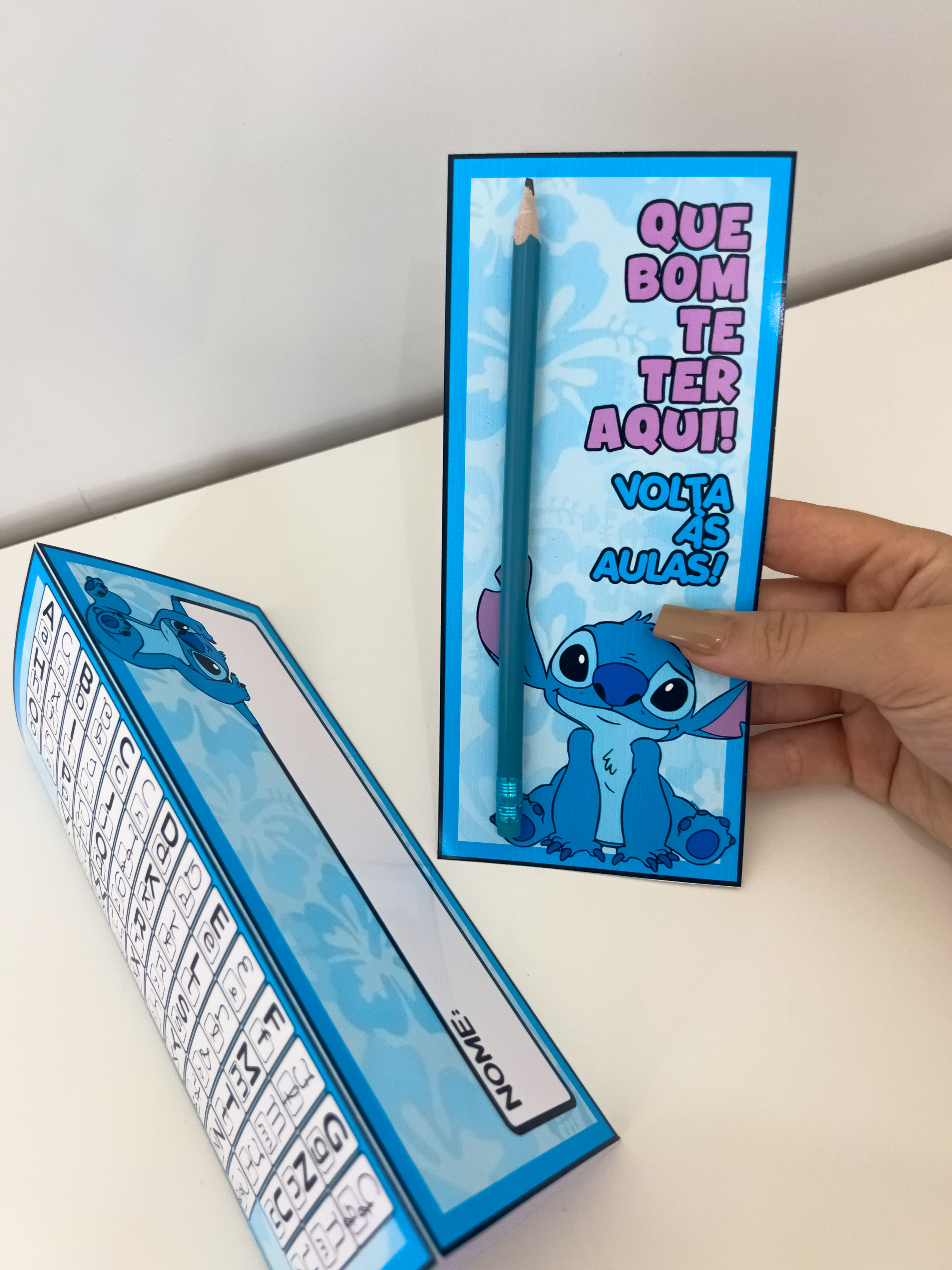 🩵💗 Lembrancinha stitch- Volta Às Aulas