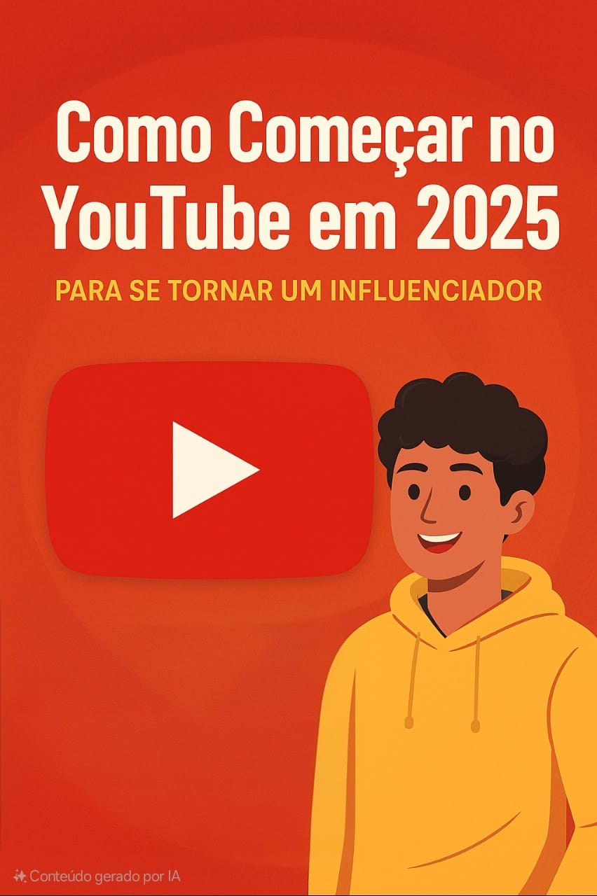 Como Começar no YouTube em 2025 – Guia para Influenciadores Inician...