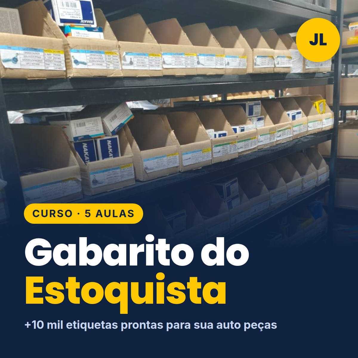 Capa Gabarito do Estoquista