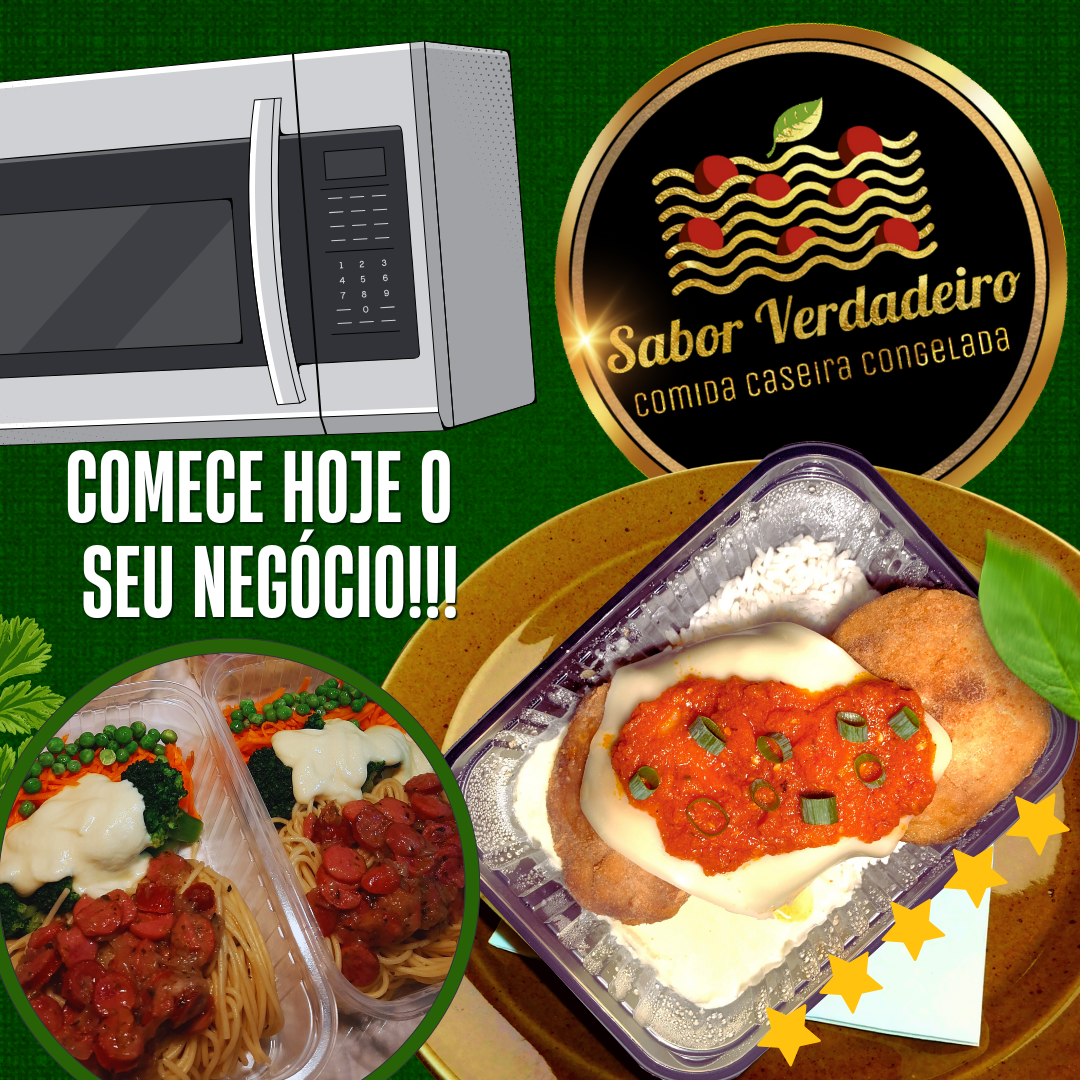 Técnicas para iniciar do zero um negócio de Comida Congelada (Marmi...