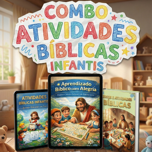 PLR Combo Atividades Bíblicas Infantis - Suzzy Galan | Hotmart