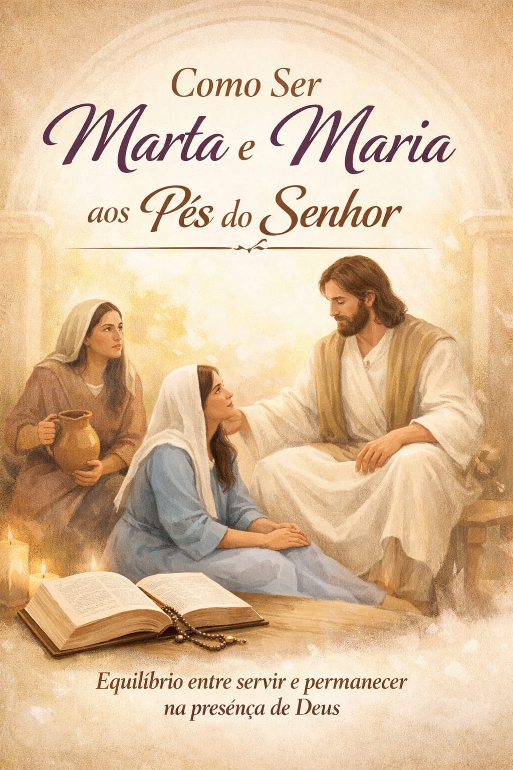 Como ser marta e como ser Maria aos pés do Senhor - Marta Maria | H...