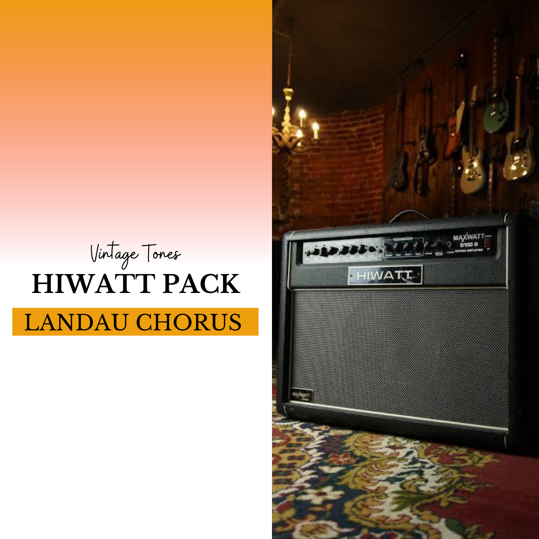 Lz Landau Chorus Preset Premium (Hiwatt Pack) Lize Guitar Hotmart