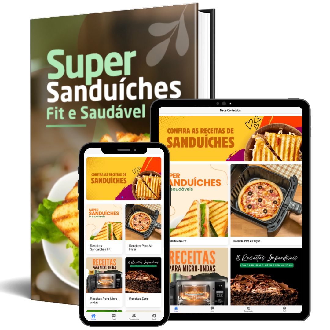 Super Sanduíches + App Premium - Ulisses da Silva Matos | Hotmart