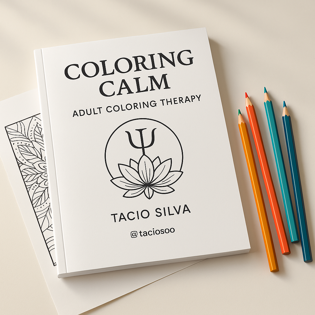 Coloring calm - Adult coloring terapy