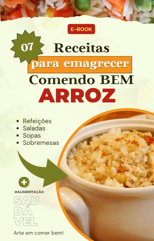 07 Receitas para Emagrecer comendo BEM - ARROZ - Rudy Martins | Ho...