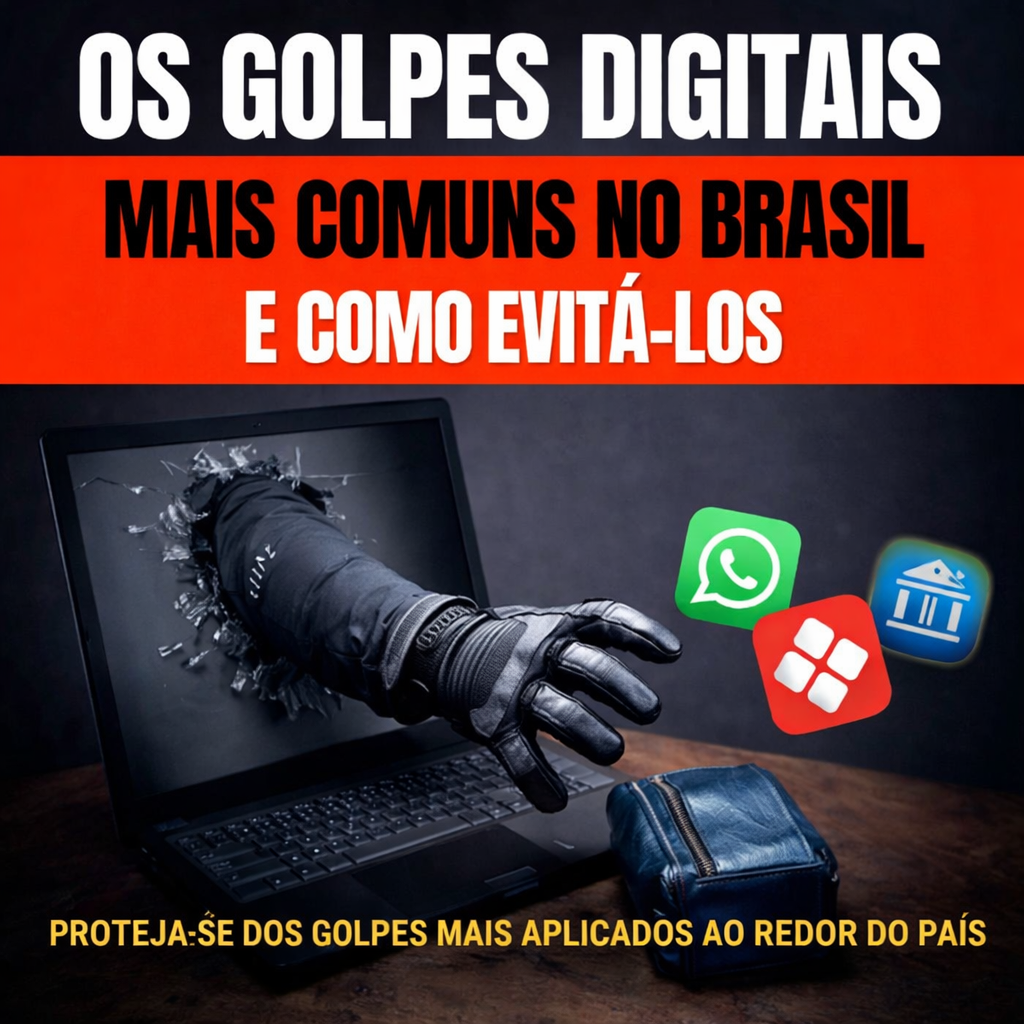 Os Golpes Digitais mais Comuns no Brasil e como Evitá-los - Luana O...