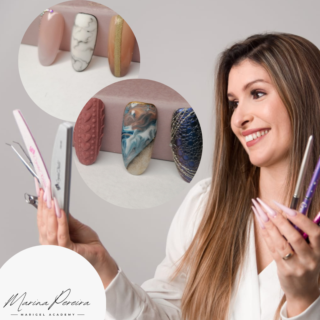 Nail Art Fashion Nails Marina Pereira Hotmart