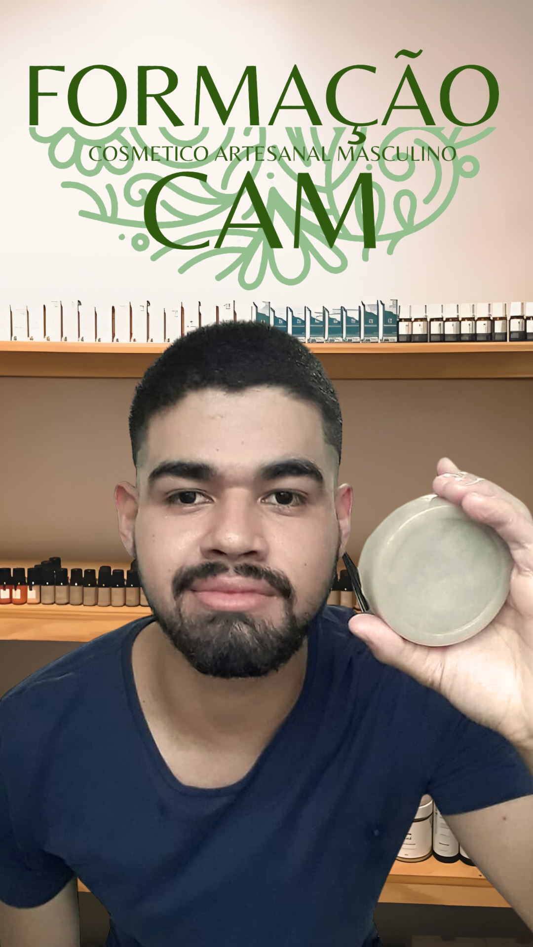 Formação CAM (cosmético artesenal masculino)