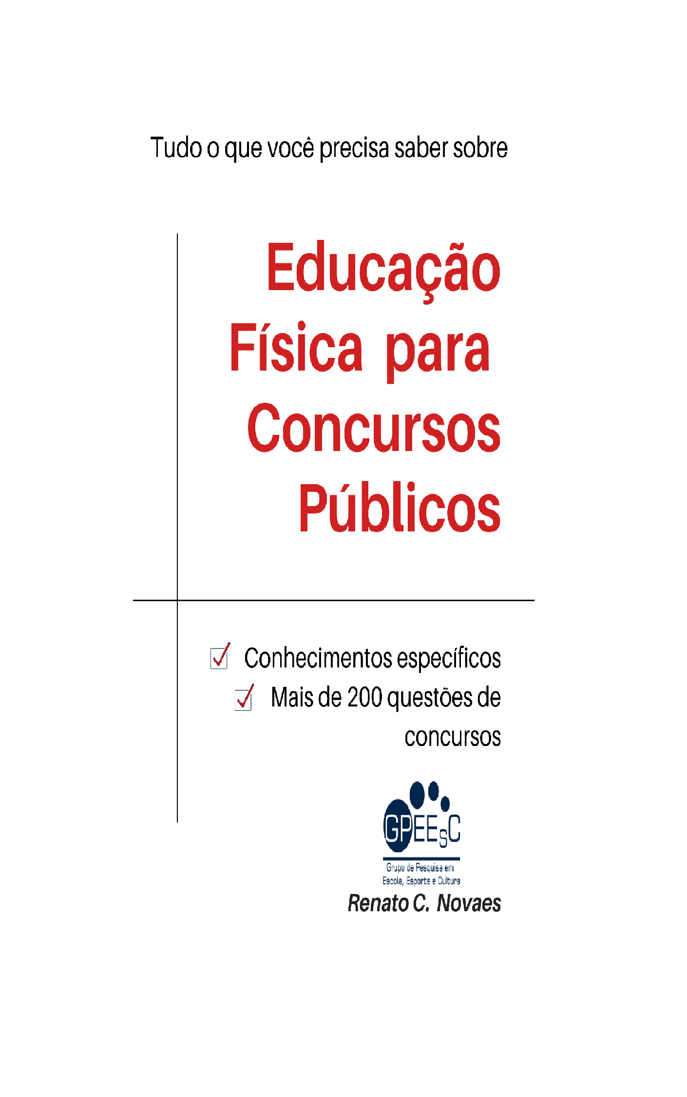 Educação Física para Concursos Públicos - Renato Cavalcanti Novaes ...