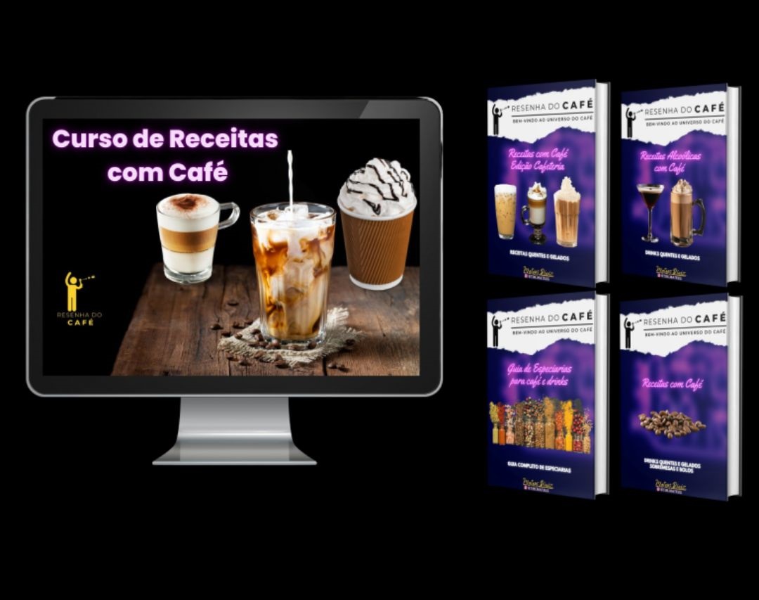 Imagem de capa para o Curso online Expert em Receitas com Café