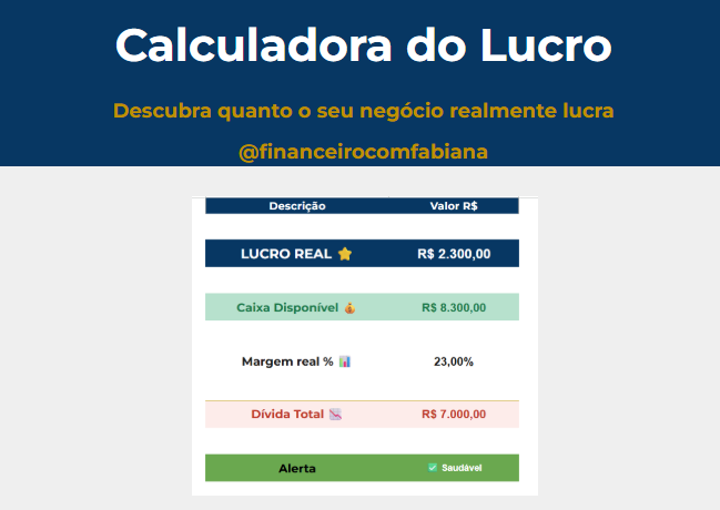 Calculadora do Lucro