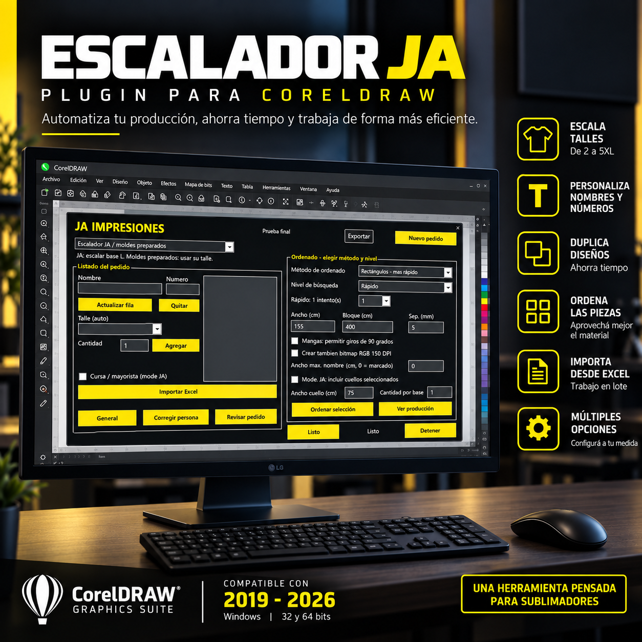 Escalador JA Plugin Preview