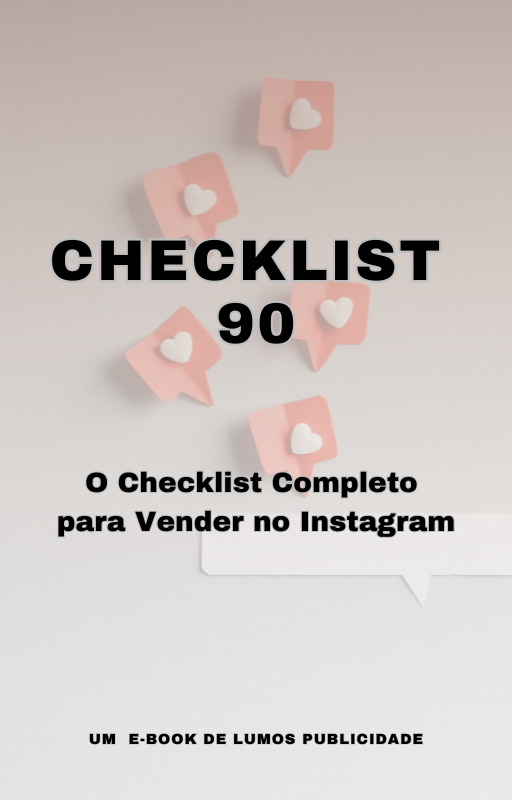 Checklist 90 - O Checklist Completo para Vender no Instagram