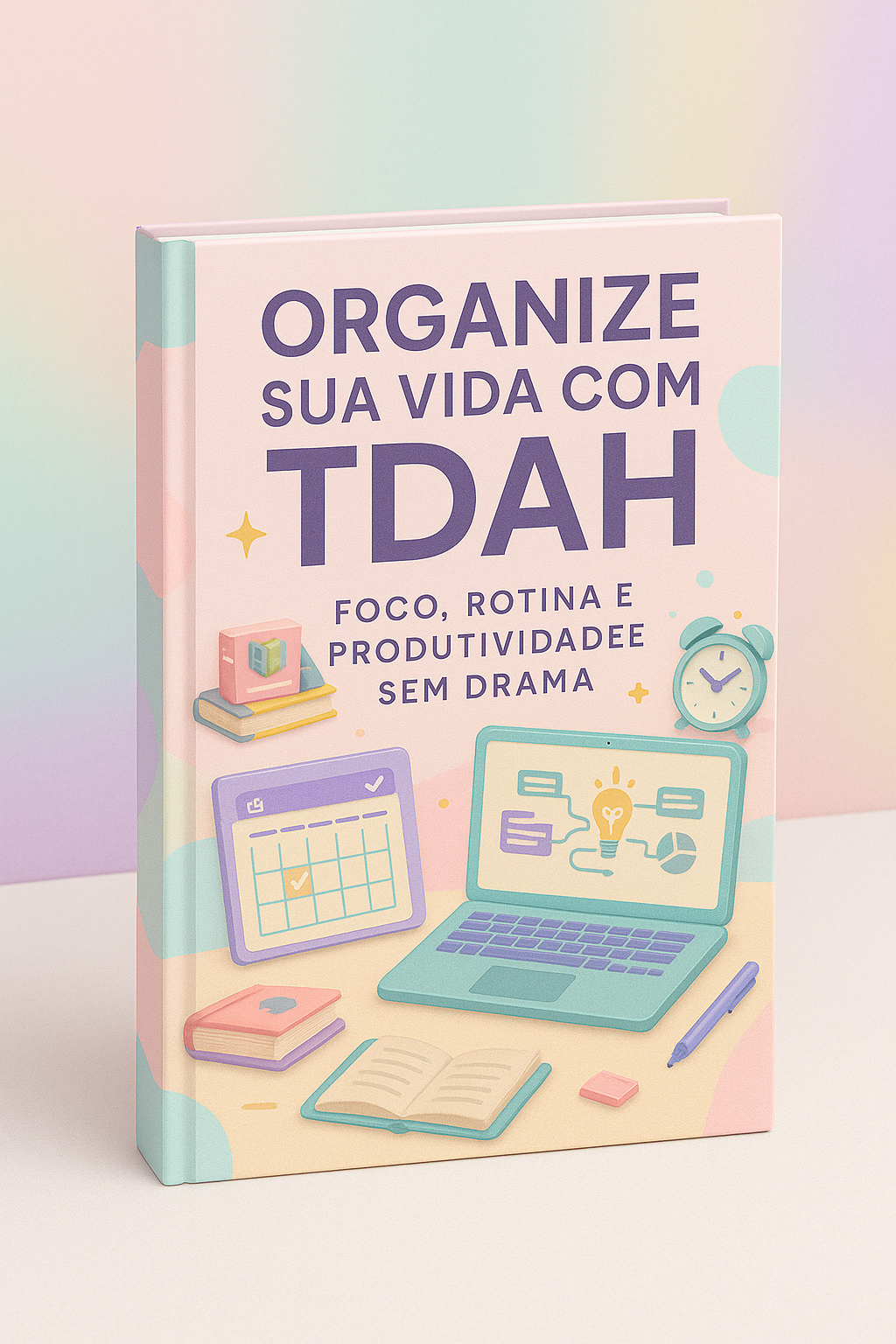 Organize sua vida com TDAH: foco, rotina e produtividade sem drama