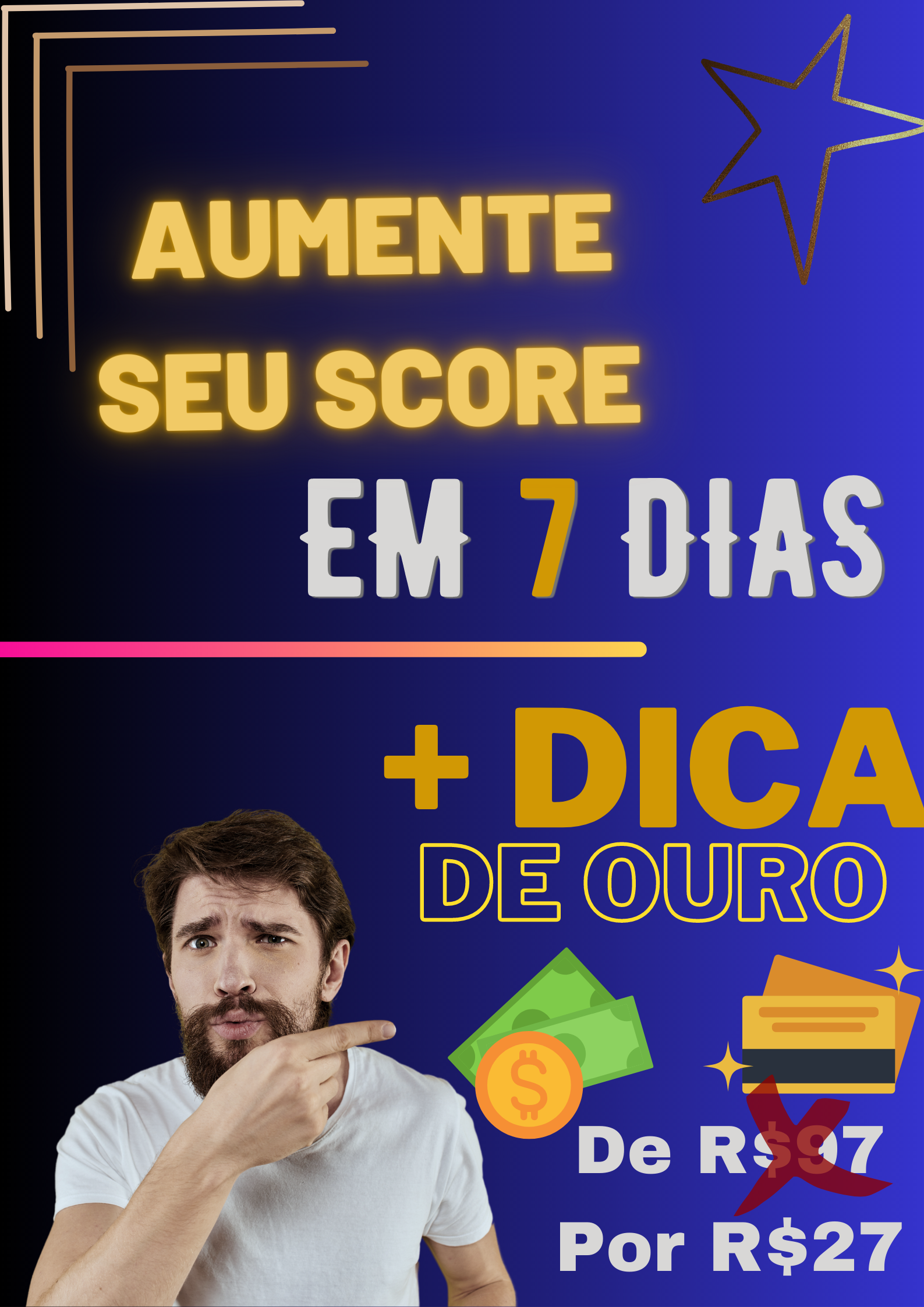 DESAFIO AUMENTE SEU SCORE EM 7 + DICA DE OURO!!